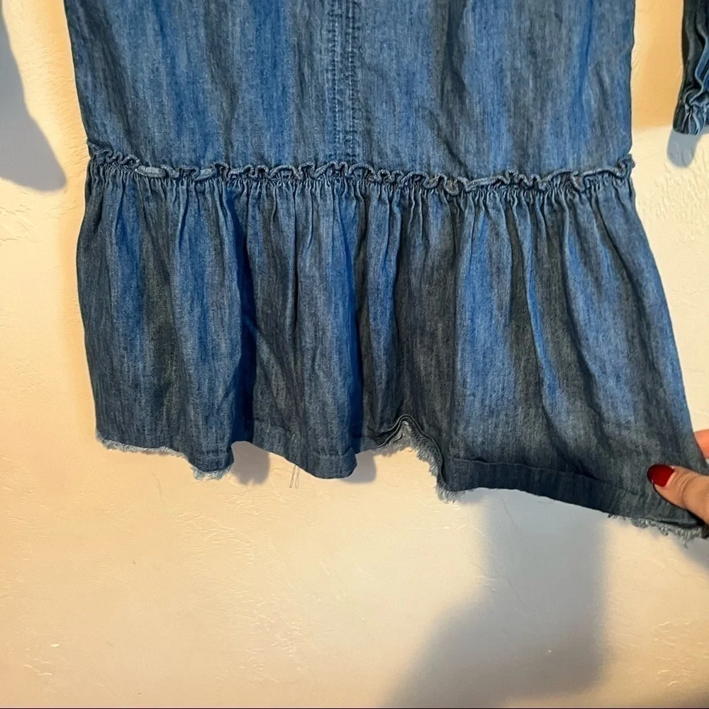 Gap Denim Chambray‎ Tunic Top